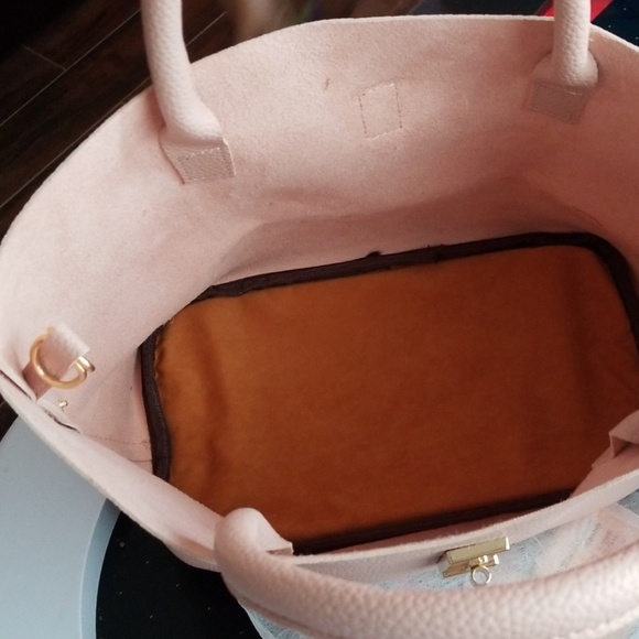 🛍Clarissa blush faux leather bag - Picture 6 of 7